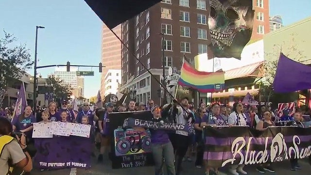 City celebrates Orlando Pride NWSL Championship with parade through downtown