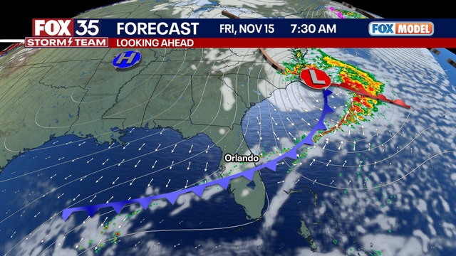 Orlando weather: Cooler temperatures arrive with approaching cold front