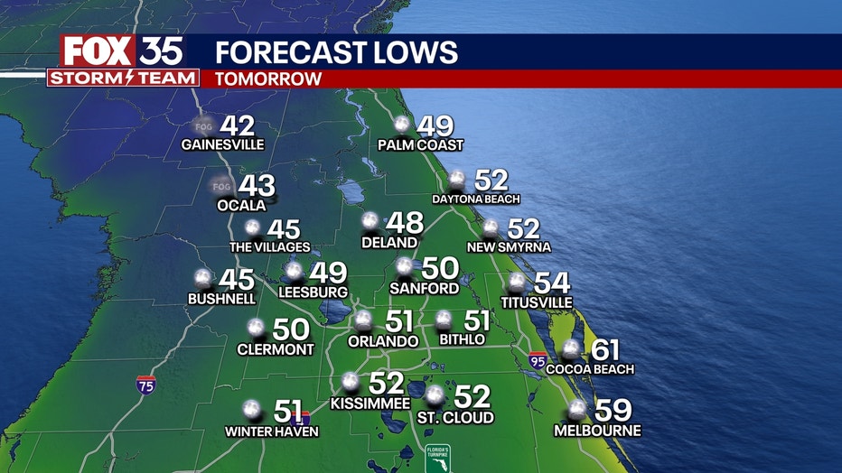Orlando weather Sunny temperatures bring comfortable conditions FOX