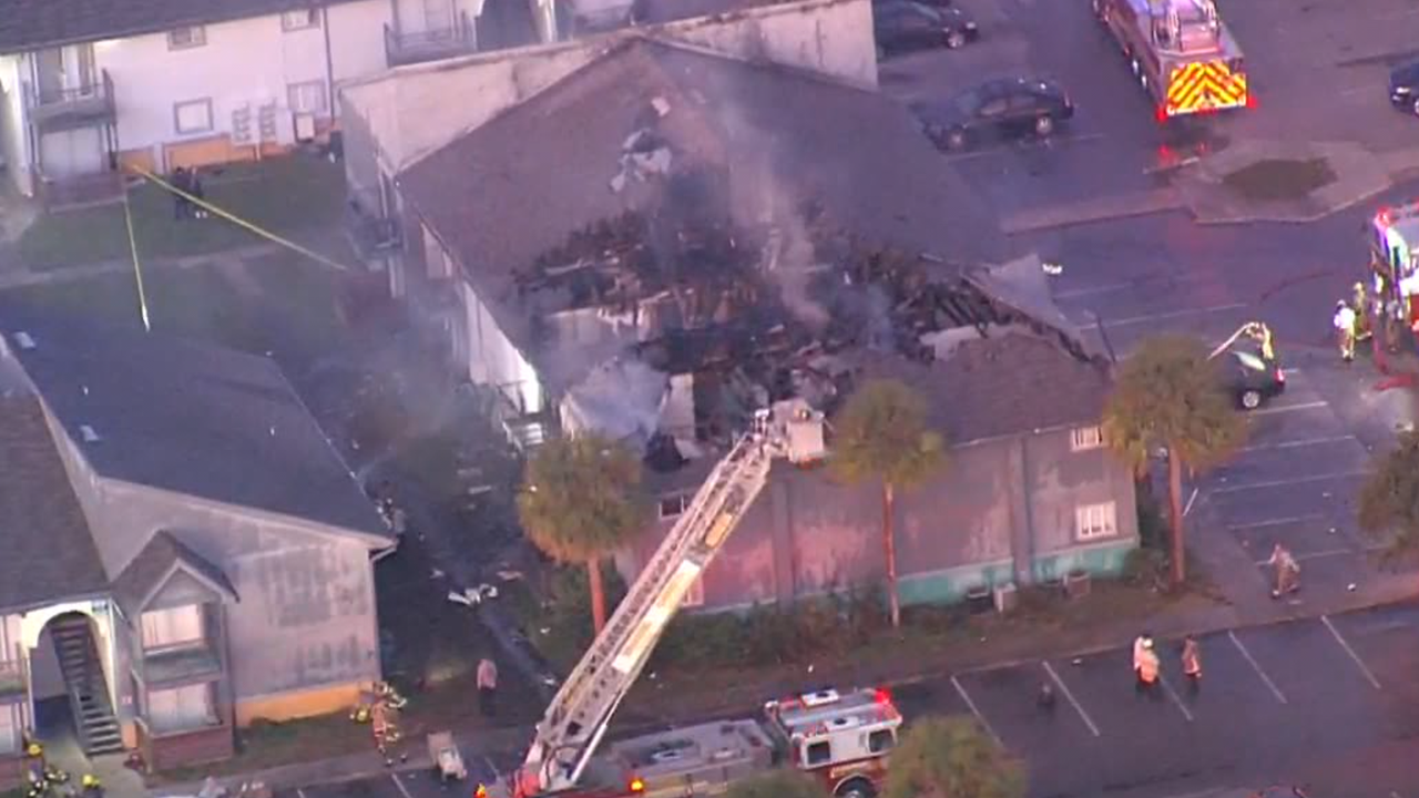 Apartment fire breaks out in Orange County, building deemed a total loss:  officials | FOX 35 Orlando