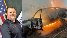 Off-duty Florida paramedic rescues I-75 driver from burning car