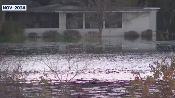 Displaced for Christmas: Volusia County family fears home will still flood 2.5 months after Hurricane Milton