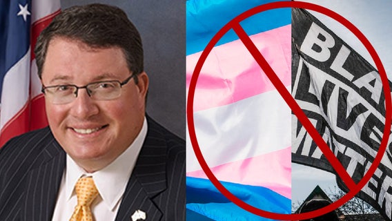 Florida Senator Randy Fine files bill to ban political flags in government buildings