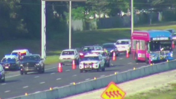 Westbound lanes of I-4 near theme parks reopen following closure due to multi-vehicle crash