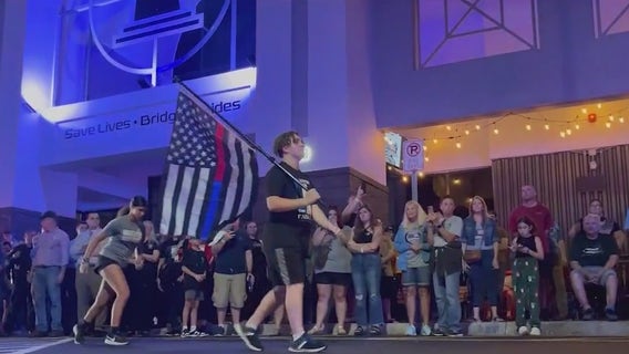 Florida teen Zechariah Cartledge completes final run for fallen heroes