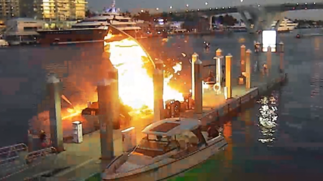 Boat explosion at Lauderdale Marina leaves one person dead and five injured, according to officials