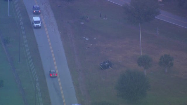 Man killed in crash hours after allegedly stabbing, killing estranged girlfriend, officials say