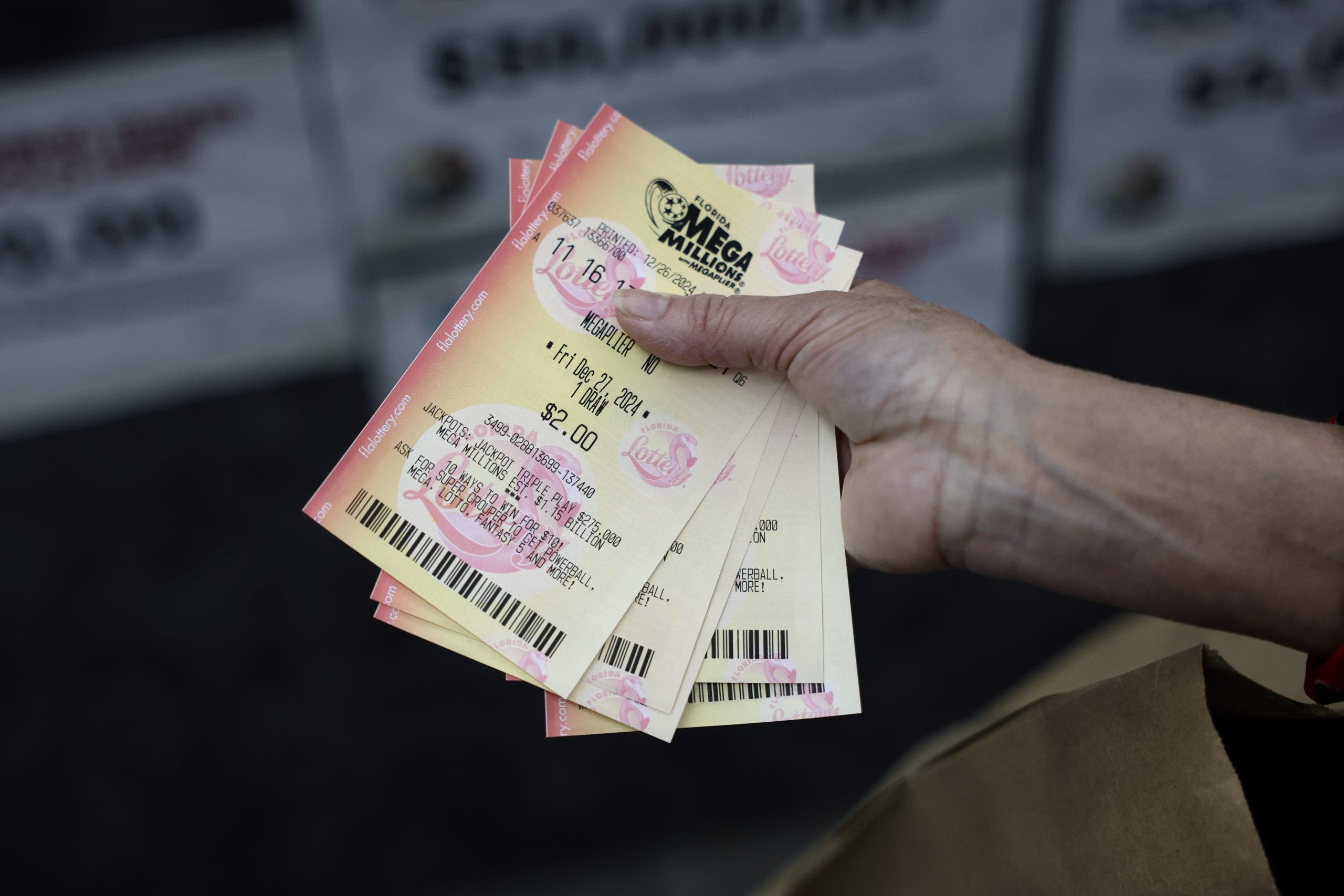 Lucky Florida Lottery player rings in 2025 with winning million-dollar ticket
