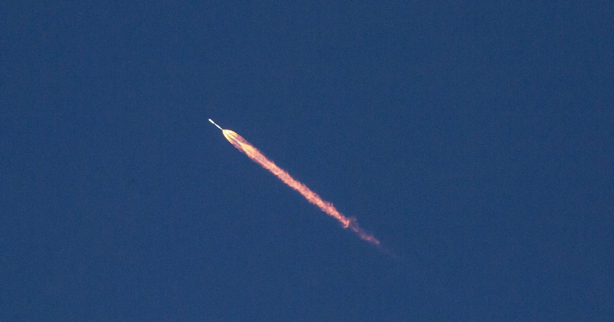 Watch again: SpaceX launches Falcon 9 rocket carrying Starlink ...