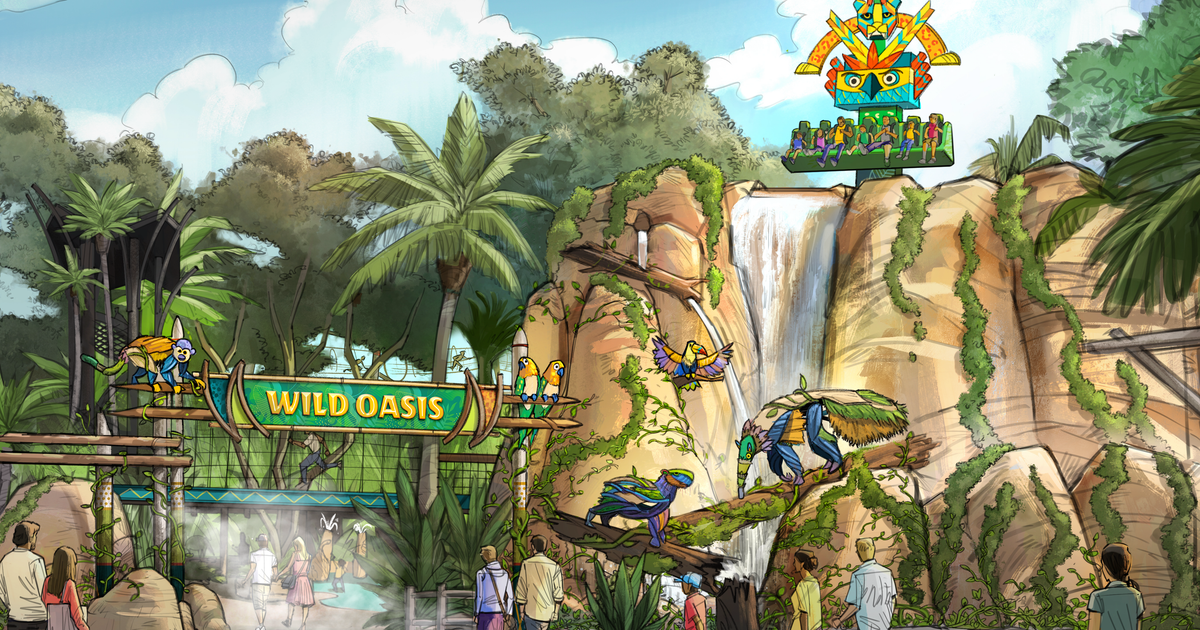 Busch Gardens Tampa Bay Wild Oasis 2025: New details and attractions ...