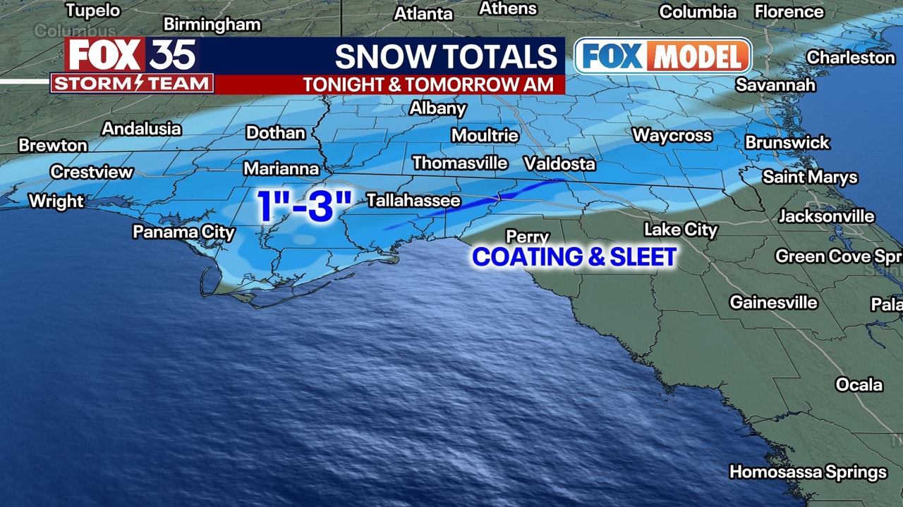 Orlando weather Winter storm and freeze warnings in place Is it going