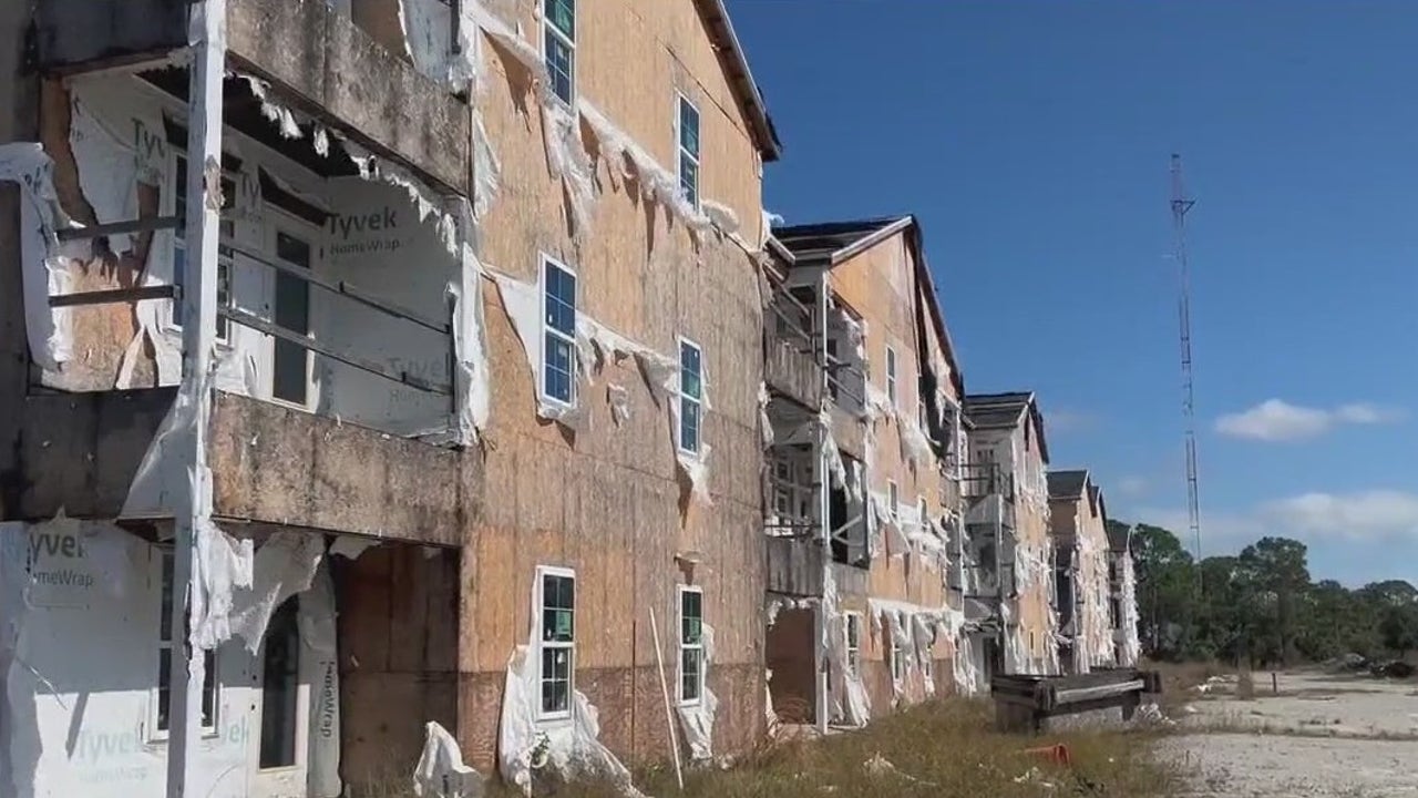 Houses Under Construction in Palm Bay