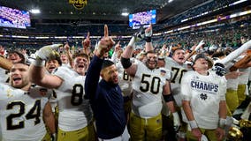 Notre Dame gets late pick and field goal to make title game with 27-24 win over Penn State