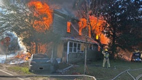 Fire destroys two-story home in Alachua County; space heater blamed