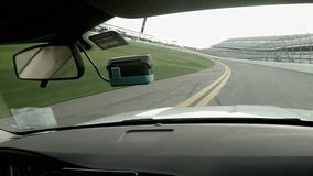 Hundreds channel their inner race car driver at Daytona International Speedway's charitable 'Track Laps' event