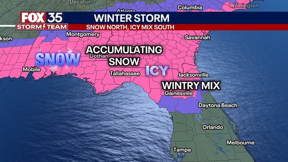 Live Florida winter storm updates: Snow, ice, forecasts, impacts and more