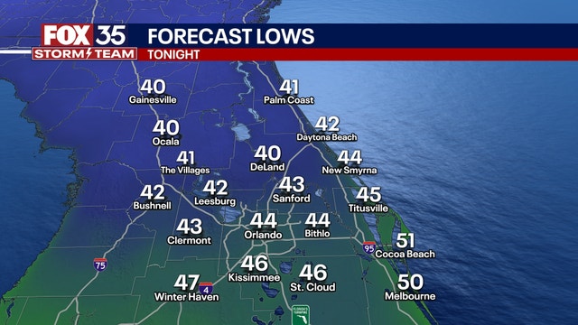 Orlando weather: Overcast skies clear overnight, sunny Friday ahead