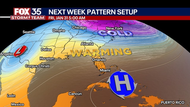 Orlando weather: Cold temps stick around through early Saturday, but a warm-up is coming next week