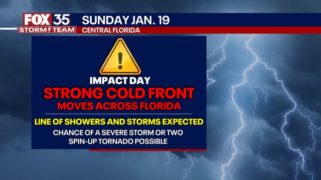 Orlando weather: Widespread rain moving in, strong cold front ahead: Is snow on the way?