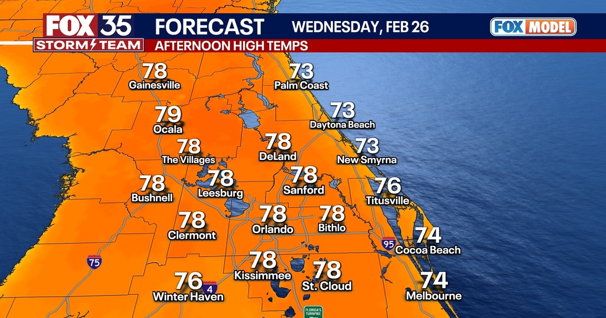 Orlando weather: Clear skies tonight, warm weekend ahead | FOX 35 Orlando