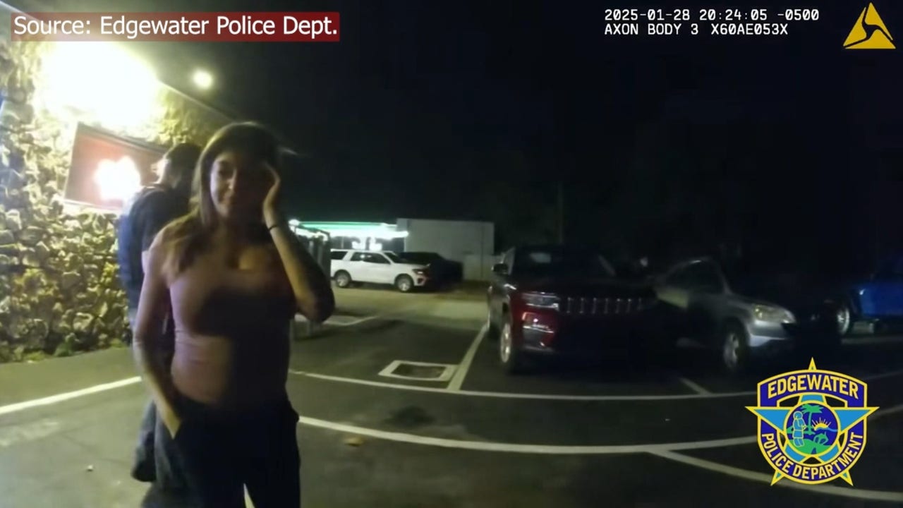Body camera video shows Florida couple arrested after toddler found