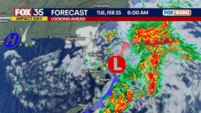 Orlando weather: Gulf system brings bouts of rainfall to Florida through Tuesday