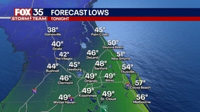 Orlando weather: Partly cloudy, cool night with weekend warming on the way