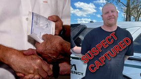 A $10,000 911 call: Florida man gets check for tip that led to New York murder suspect's capture