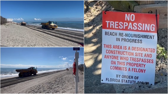Brevard County beach workers being 'harassed' over restoration project, closure: Officials