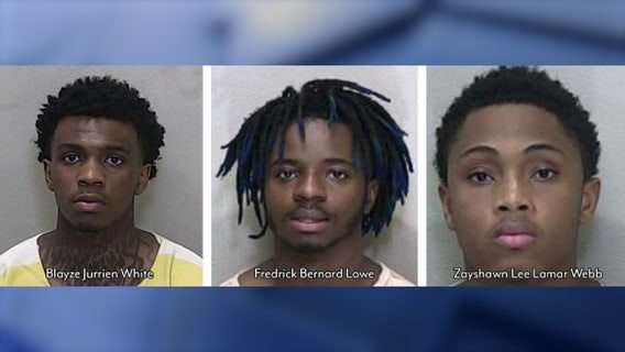 3 suspects arrested in alleged murder of 24-year-old in Ocala, police say