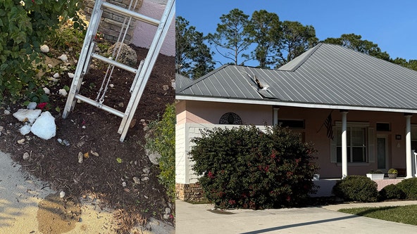 Mysterious ice chunk crashes through roof of Florida home. Did it come from a plane?