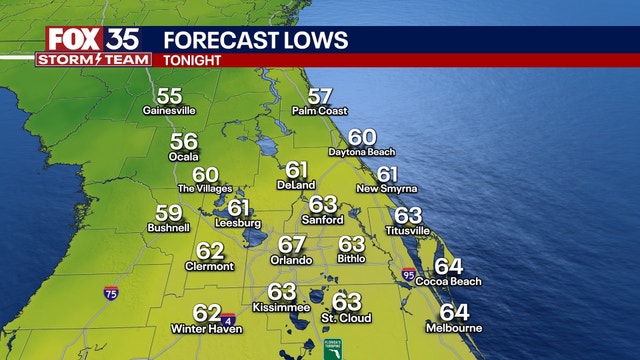 Orlando weather: Warm, dry weather continues across Florida, rain possible late next week