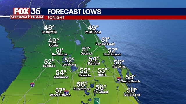 Orlando weather: Cold snap on the way, when to expect the chilly temperatures