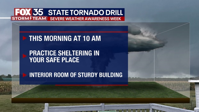 Florida to conduct tornado drill on Wednesday