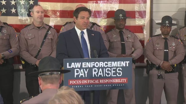 DeSantis proposes pay raise for Florida law enforcement, firefighters