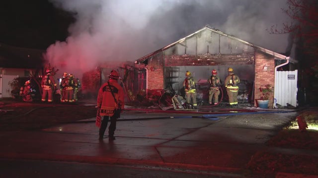 Orange County fire: 3 rescued from burning home, space heaters for cats could be cause