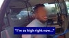 'I'm so high right now': Driver arrested after attempted hit-and-run