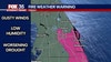 Orlando weather: Cooler temperatures to start the day; dry air and wind bring high risk of fire start-ups