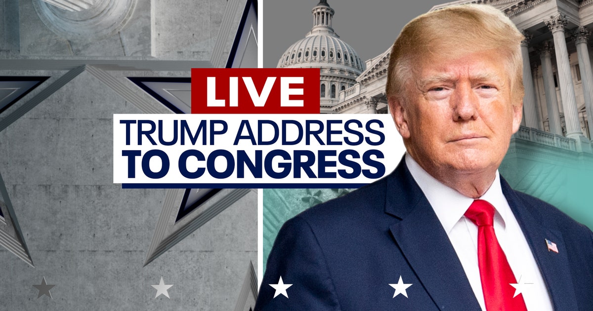 Watch live: President Donald Trump addresses Congress | Full speech ...