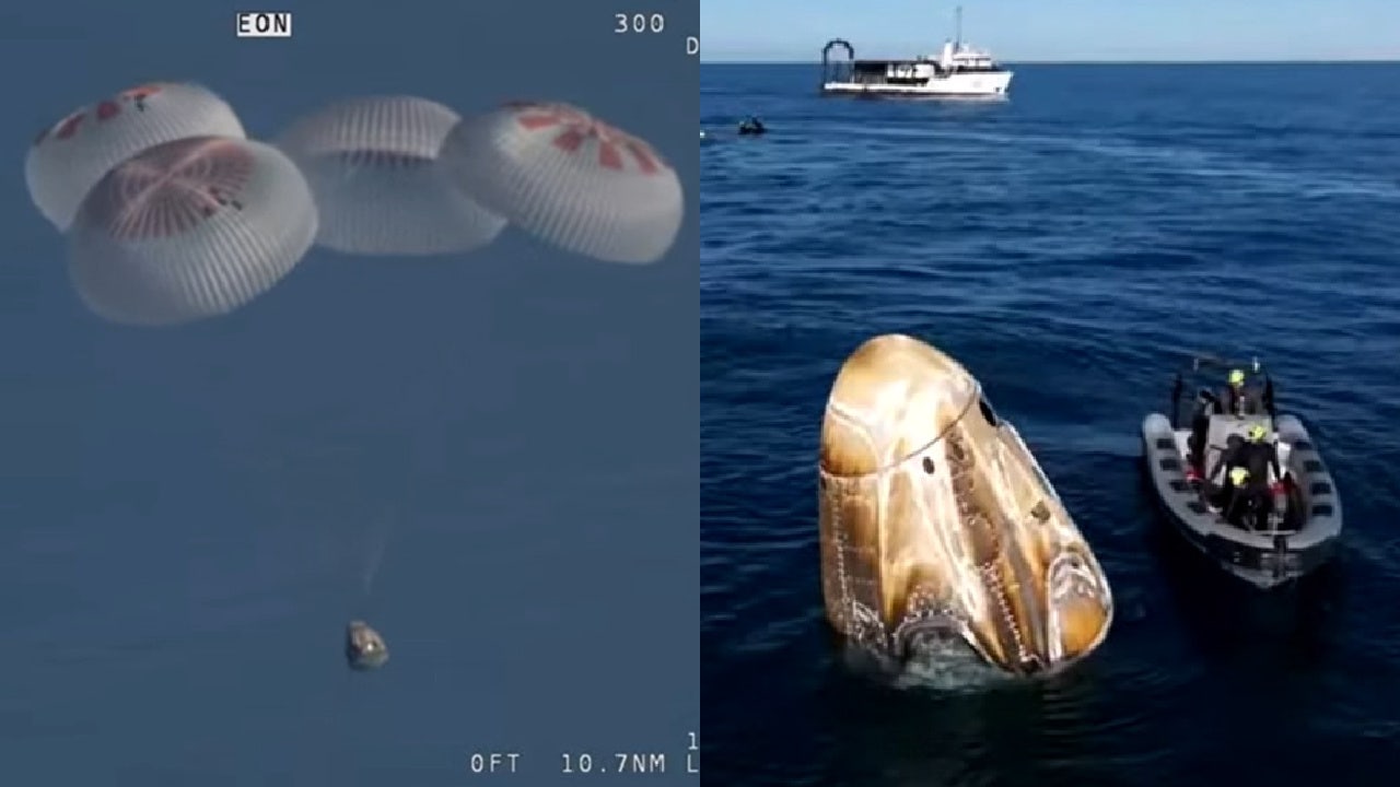Crew-9 splashdown in Gulf of America: Astronauts Suni Williams