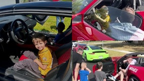 Florida boy, 4, celebrates birthday with luxury car parade put together by community