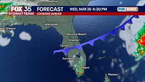 Orlando Weather: Slightly cooler, dry conditions expected across Central Florida before weekend rain