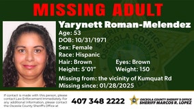 Osceola County Sheriff’s Office seeks help in locating woman missing since January