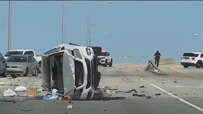 Accused reckless driver leads to 5-vehicle crash in New Smyrna Beach; 2 hospitalized