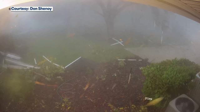 Home security camera captures EF-2 tornado ripping through Longwood neighborhood