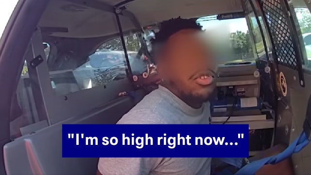 'I'm so high right now': Driver arrested after attempted hit-and-run