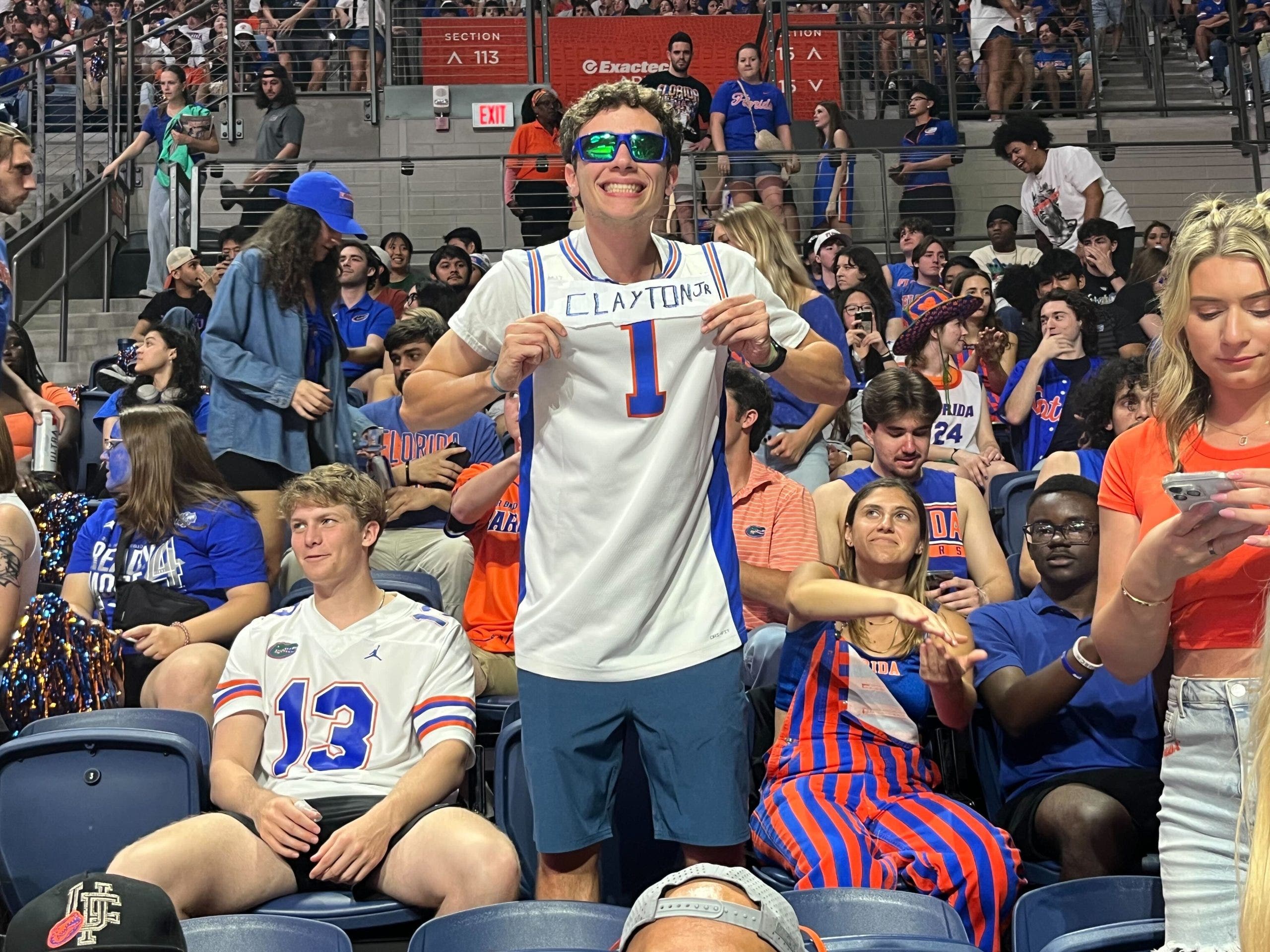 PHOTOS: Gators fans gather at O'Connell Center for men's NCAA championship watch party