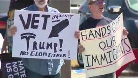 Anti-Trump rallies break out across the U.S., including in Central Florida