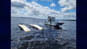 Florida seaplane crashes into lake; pilot and co-pilot safe