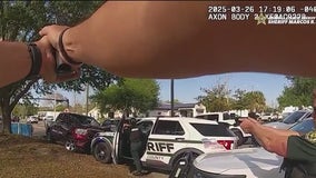 New video shows high-speed police pursuit that ended in crash, arrest of attempted murder suspect
